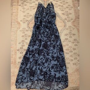 LOFT halter neck summer maxi dress - size S